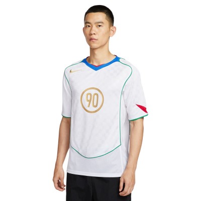 Nike Total 90 Dri-Fit Football Shirt - White/Blue/Gold