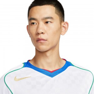 Nike Total 90 Dri-Fit Football Shirt - White/Blue/Gold