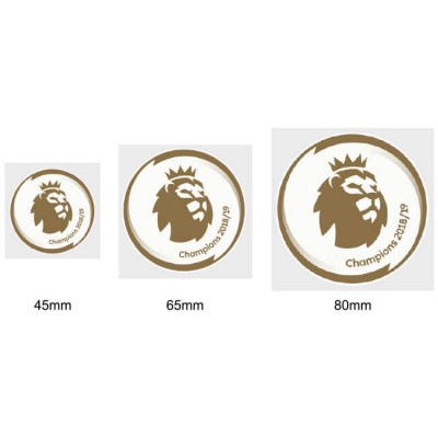 Authentic The Premier League Champions 2018/19 Gold Patch (by Avery Dennison)