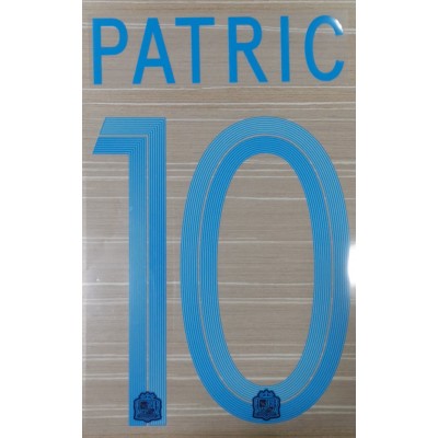 PATRIC 10 - SANFRECCE HIROSHIMA 2019 AWAY SHIRT NAMESET 
