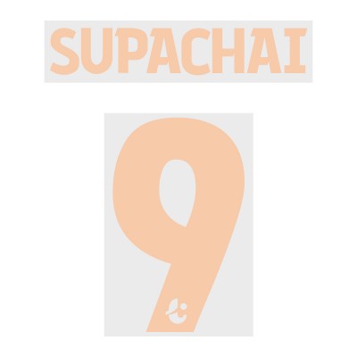 Supachai 9 (Official Buriram United 2019 Home Name and Numbering)
