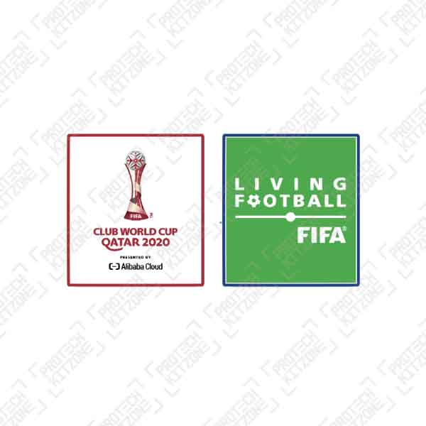 Official FIFA Club World Cup Qatar 2020 Sleeve Patches, OFFICIAL FIFA BADGES, CWC2020SP, 
