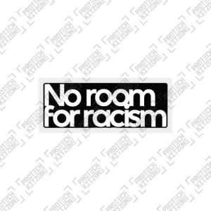 No Room For Racism Sleeve Badge