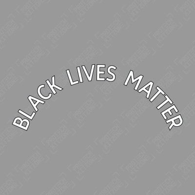 Black Lives Matter (Official English Premier League White Nameblock)
