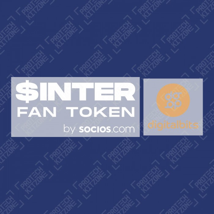 Official $Inter Fan Token by Socios.com + Digitalbits Sponsor (Inter Milan 2021/22 Home Shirt) - Serie A version, ITALIAN SERIE A, INTER HM SPNS, 
