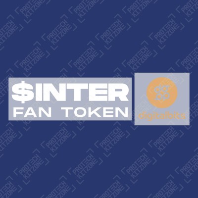 Official $Inter Fan Token by Socios.com + Digitalbits Sponsor (Inter Milan 2021/22 Home Shirt) - UEFA CL version