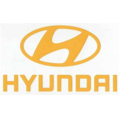 HYUNDAI Back Sponsor  (Official AS-ROMA Yellow Back Sponsor 18/22)