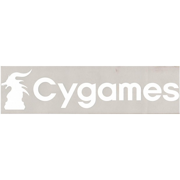 Cygames Sponsor White (Official Juventus Back Sponsor)