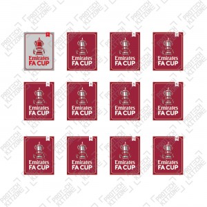 2022-Present Official The Emirates FA Cup Badges 