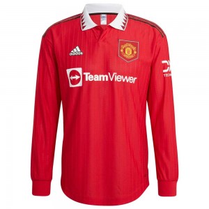 [PLAYER EDITION] Manchester United 2022/23 HEAT.RDY Long Sleeve Home Shirt, 2022/23 Season Jersey, HN5748, Adidas
