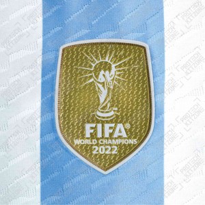 [Player Edition] Argentina 3 Stars Heat Rdy. Home Shirt With Messi 10 and Player Version 2022 World Champions Patch 