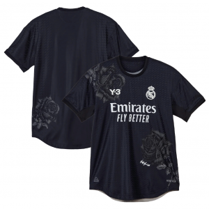 [Limited Edition] Adidas Y-3 Real Madrid 2023/24 Heat Rdy. Goalkeeper Fourth Shirt - Black 