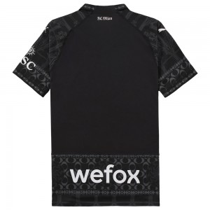 [Player Edition] AC Milan x Pleasures 2023/24 Ultraweave Fourth Shirt - Dark Version (Oversea Imported Version)