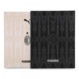[Player Edition] AC Milan x Pleasures 2023/24 Ultraweave Fourth Shirt - Dark Version (Oversea Imported Version)