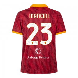 AS Roma 2023/24 Fourth Shirt With Sponsors