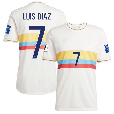 Colombia 2024 Anniversary Shirt w/ Luis Diaz 7 World Cup 2026 Qualifier Set