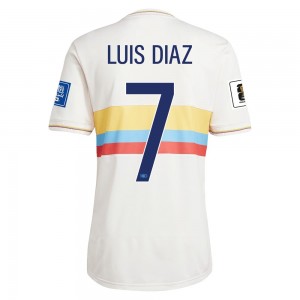 Colombia 2024 Anniversary Shirt w/ Luis Diaz 7 World Cup 2026 Qualifier Set