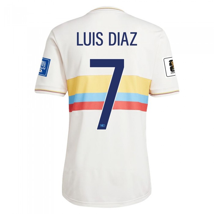 Colombia 2024 Anniversary Shirt w/ Luis Diaz 7 World Cup 2026 Qualifier Set
