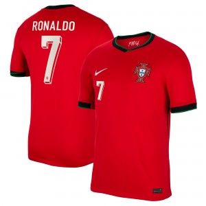 Portugal 2024 Home Shirt With Ronaldo 7 