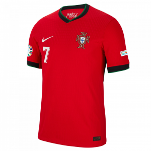 [Player Edition] Portugal 2024 Dri Fit Adv. Home Shirt With Ronaldo 7 