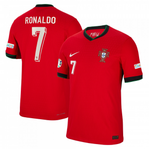 [Player Edition] Portugal 2024 Dri Fit Adv. Home Shirt With Ronaldo 7 