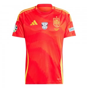 Spain 2024 Home Shirt - Euro 2024 Final full set ver.