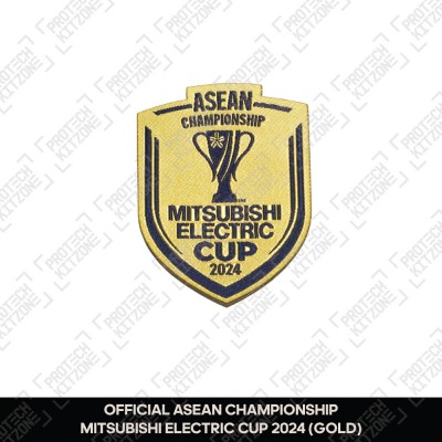 Asean Championship Mitsubishi Electric Cup 2024 Badge -Gold