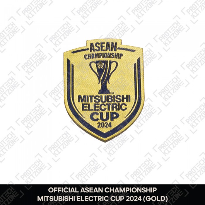 Asean Championship Mitsubishi Electric Cup 2024 Badge -Gold