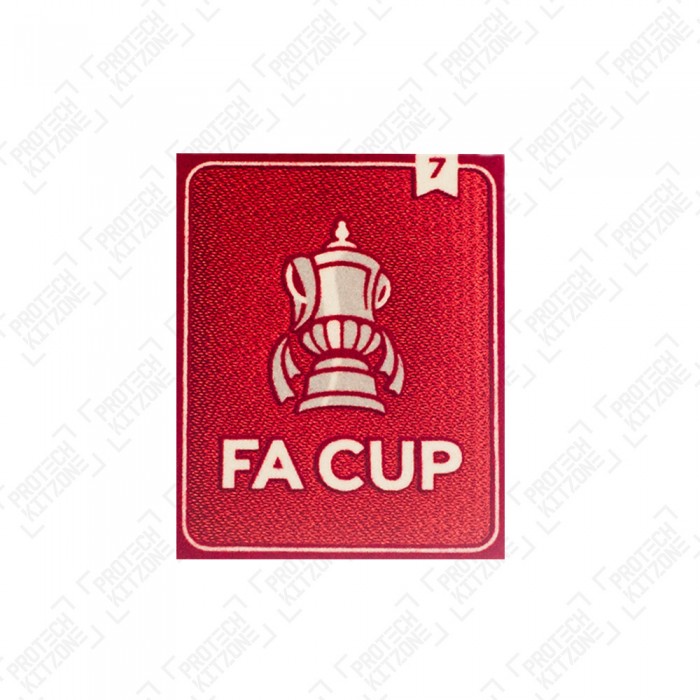 2024/25 Official Non-Branded FA Cup Winners 7 Sleeve Badge