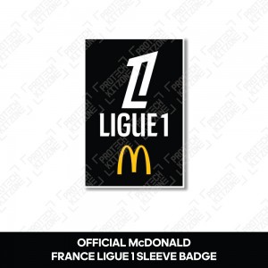 Official France Ligue 1 McDonalds Sleeve Patch (Season 2024/25) 