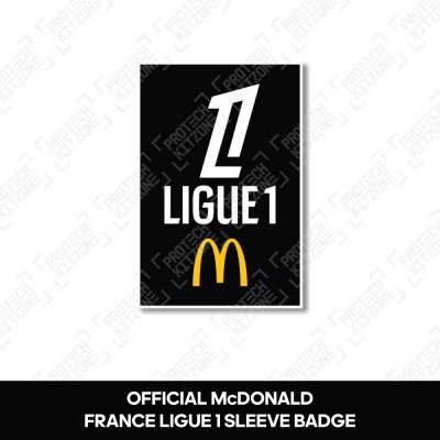 Official France Ligue 1 McDonalds Sleeve Patch (Season 2024/25) 