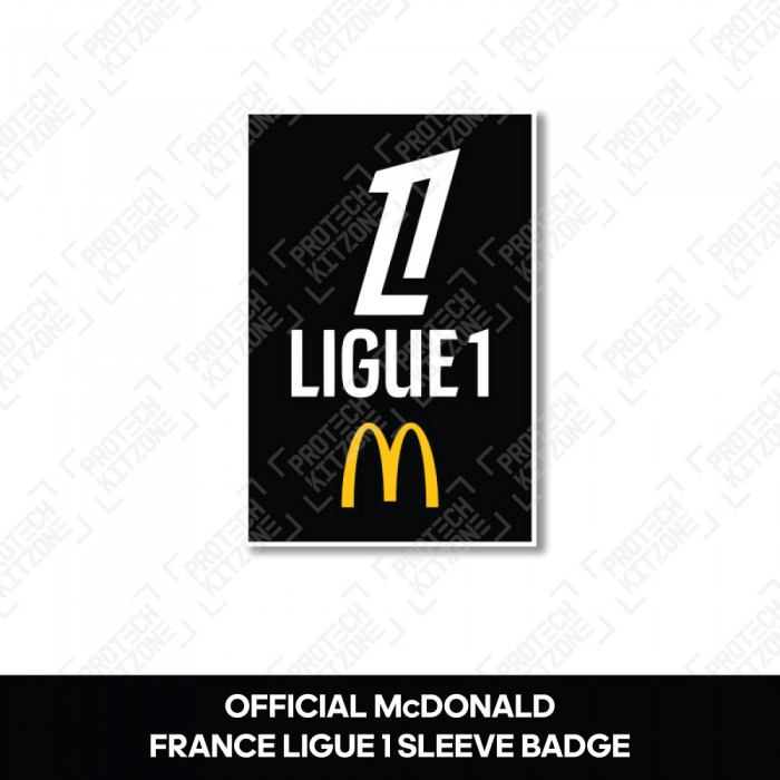 Official France Ligue 1 McDonalds Sleeve Patch (Season 2024/25) 