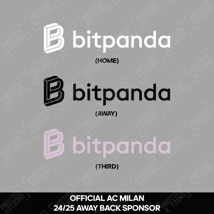 Bitpanda (Official AC Milan 2024/25 Back Sponsor) 