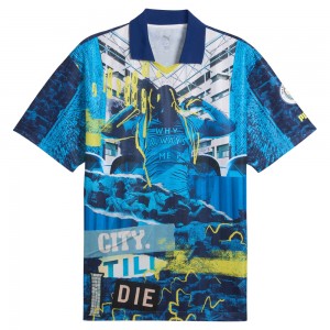 Manchester City ftblNRGY+ Men's Retro Shirt