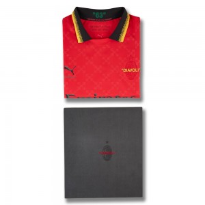 Puma x AC Milan x Off-White™ 2024/25 Authentic Shirt - Red