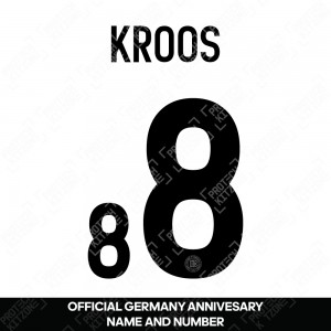 Kroos 8 - Official Germany Anniversary Name and Numbering
