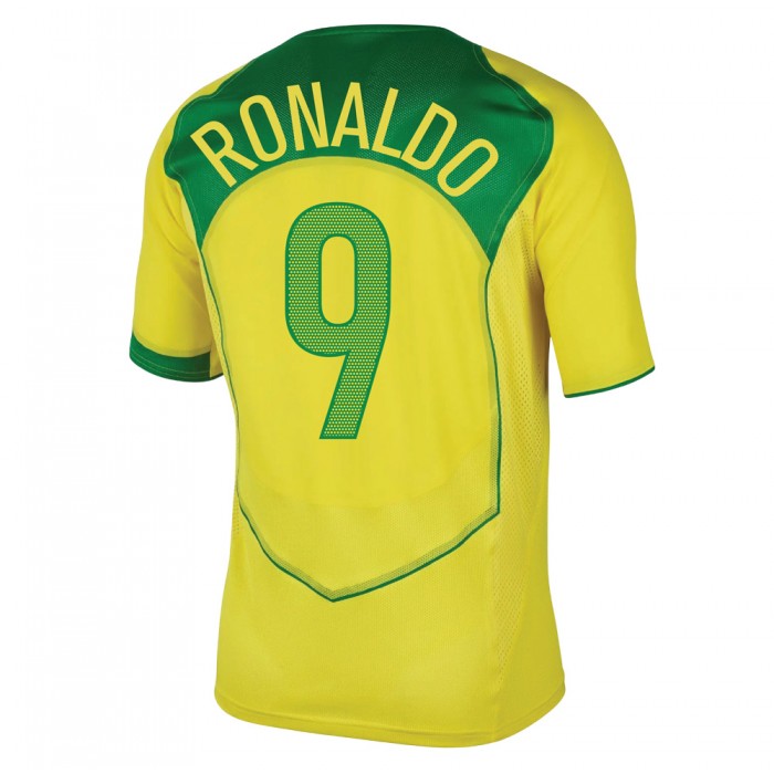 Brazil 2004 Total 90 Reissue Shirt - Ronaldo 9