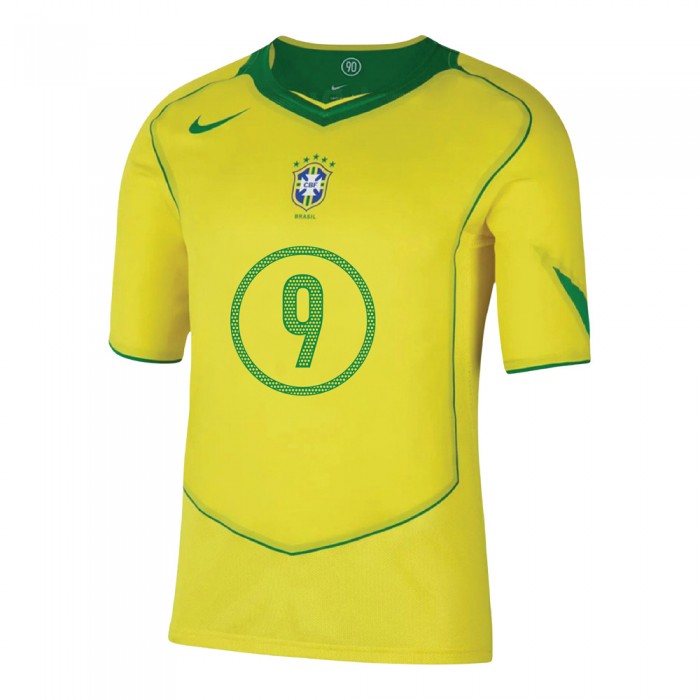 Brazil 2004 Total 90 Reissue Shirt - Ronaldo 9