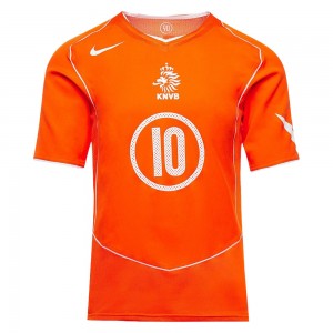 Netherlands 2004 Reissue Home Shirt - Ruud van Nistelrooy 10