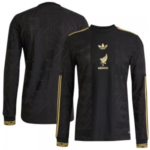 [Player Edition] [Long Sleeve] Mexico 2025 Gold Shirt