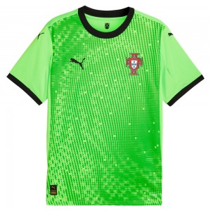 Portugal 2025 Goalkeeper Shirt -Fluro Green Pen