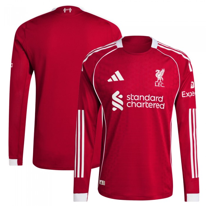 [Player Edition] [Long Sleeve] Liverpool FC 25/26 Home Shirt