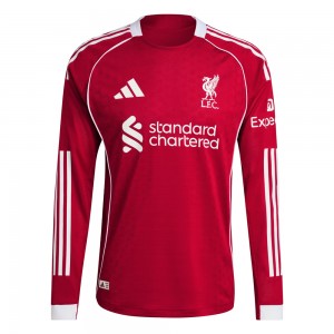 [Player Edition] [Long Sleeve] Liverpool FC 25/26 Home Shirt