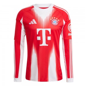 [Long Sleeve] FC Bayern Munich 2025/26 Home Shirt