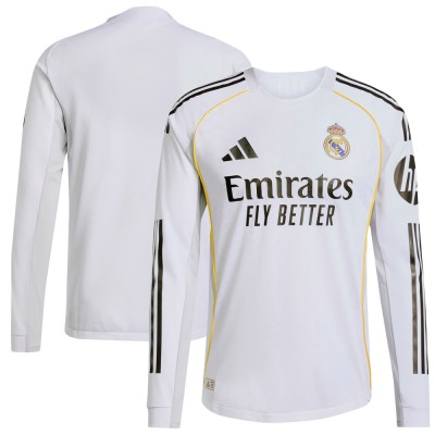[Player Edition] [Long Sleeve] Real Madrid 25/26 Home Shirt