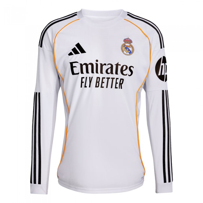 [Long Sleeve] Real Madrid 2025/26 Home Shirt