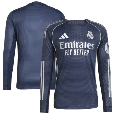 [Player Edition] [Long Sleeve] Real Madrid 25/26 Away Shirt