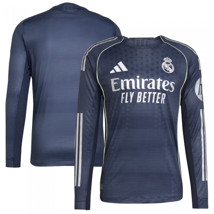 [Player Edition] [Long Sleeve] Real Madrid 25/26 Away Shirt