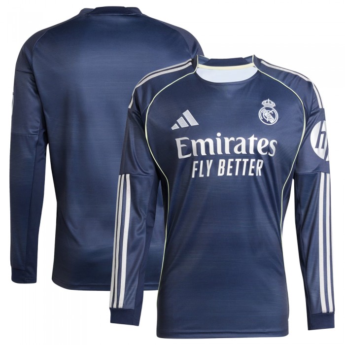 [Long Sleeve] Real Madrid 2025/26 Away Shirt