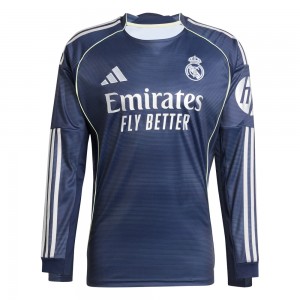 [Long Sleeve] Real Madrid 2025/26 Away Shirt